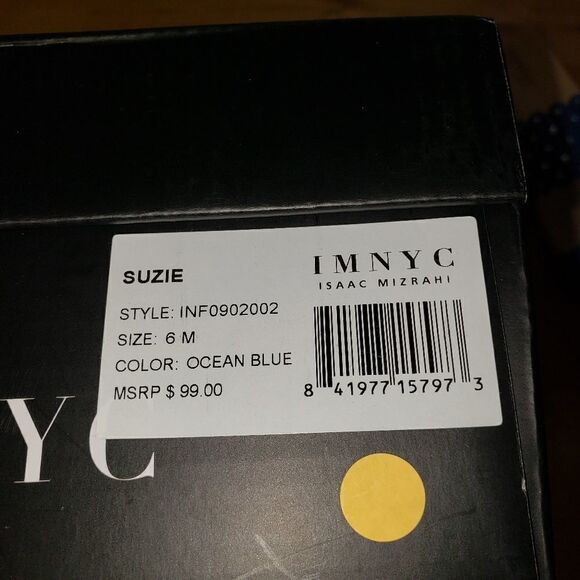 IMNYC Isaac Mizrahi Open Toe Studded Sandal - Picture 5 of 5